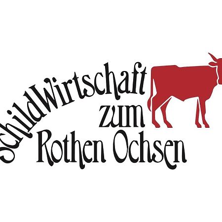Schildwirtschaft Zum Rothen Ochsen Laupheim Exterior foto